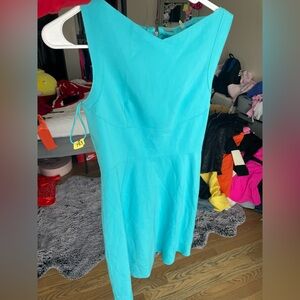 Bahari Vibrant Blue Mini Dress